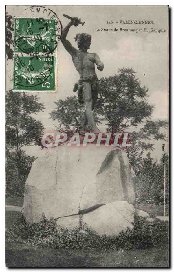 La Statue de Brennus à Valenciennes — par H. Gauquie — n°246