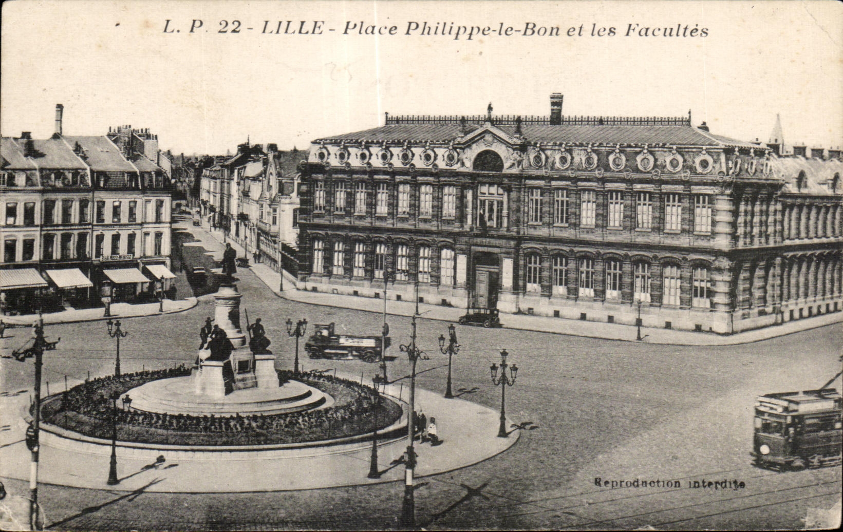 CPA Lille Place Philippe le Bon et les Facultes