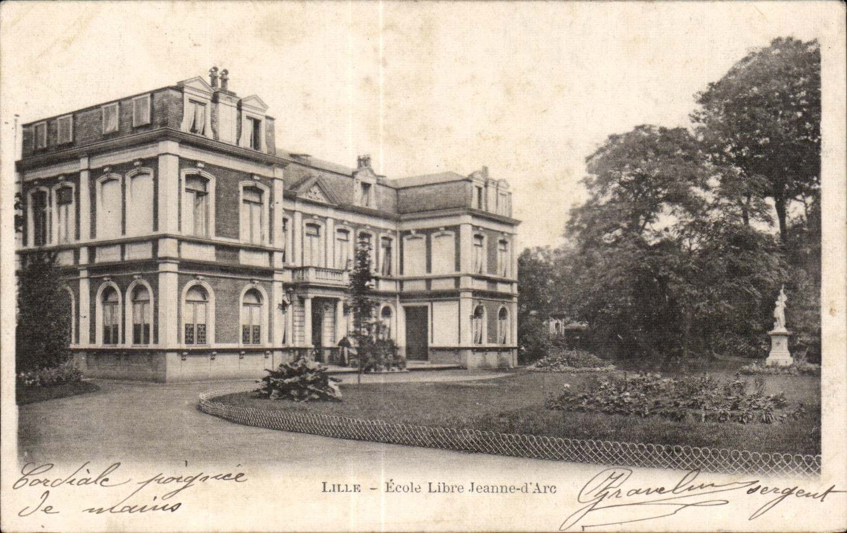CPA Lille Ecole Libre Jeanne d Arc