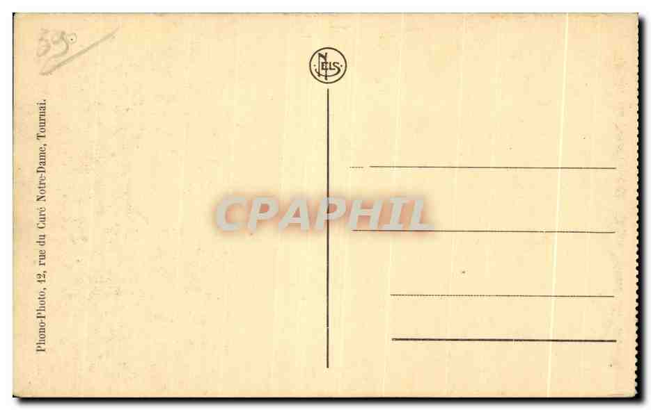 CPA Lille La Prefecture — Verso