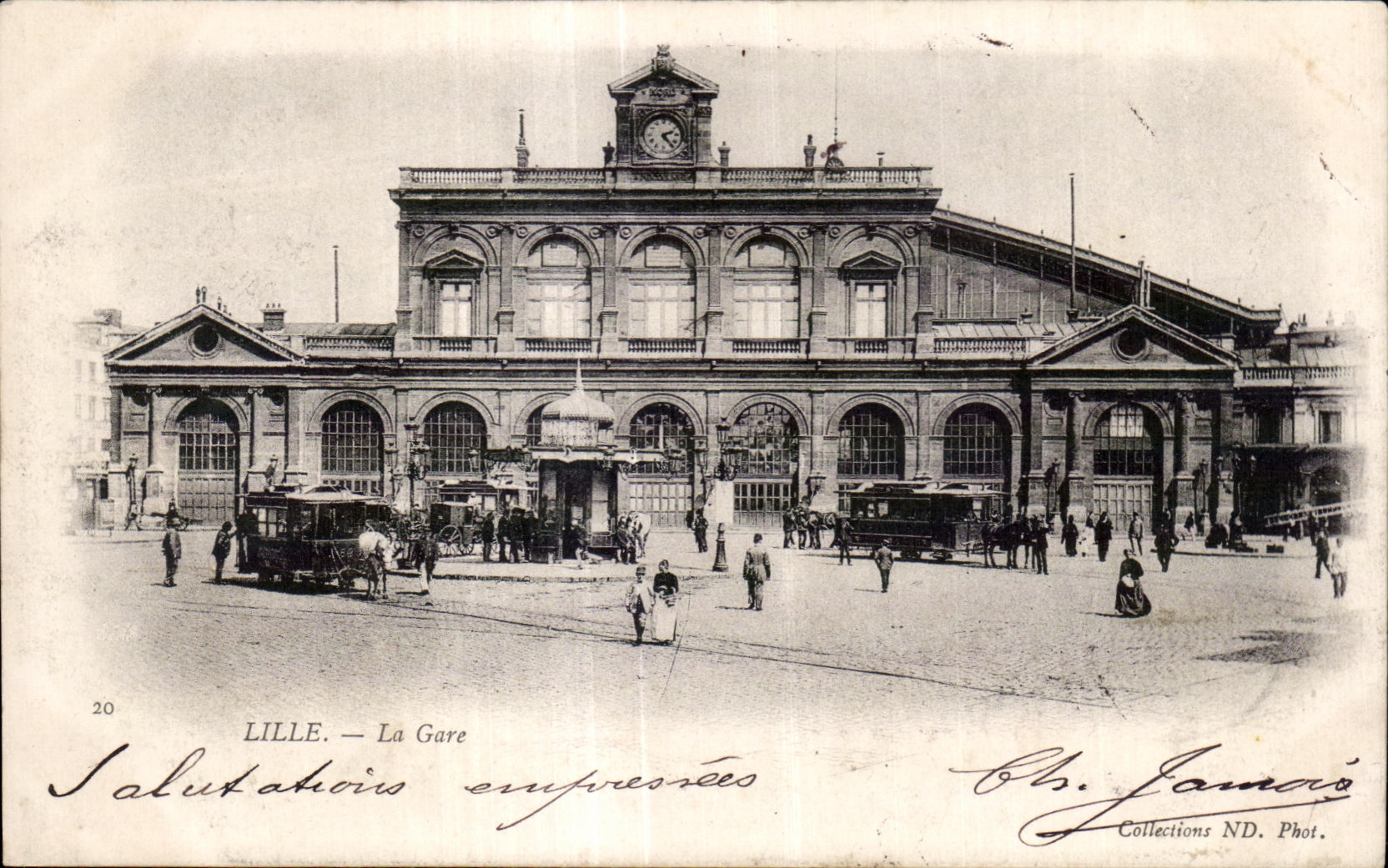 CPA Lille La Gare