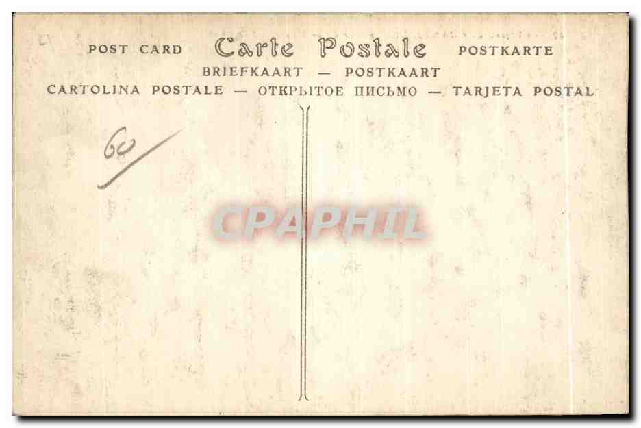 Château de CHANTILLY — Sortie de la Meute — ND Phot. — Rückseite