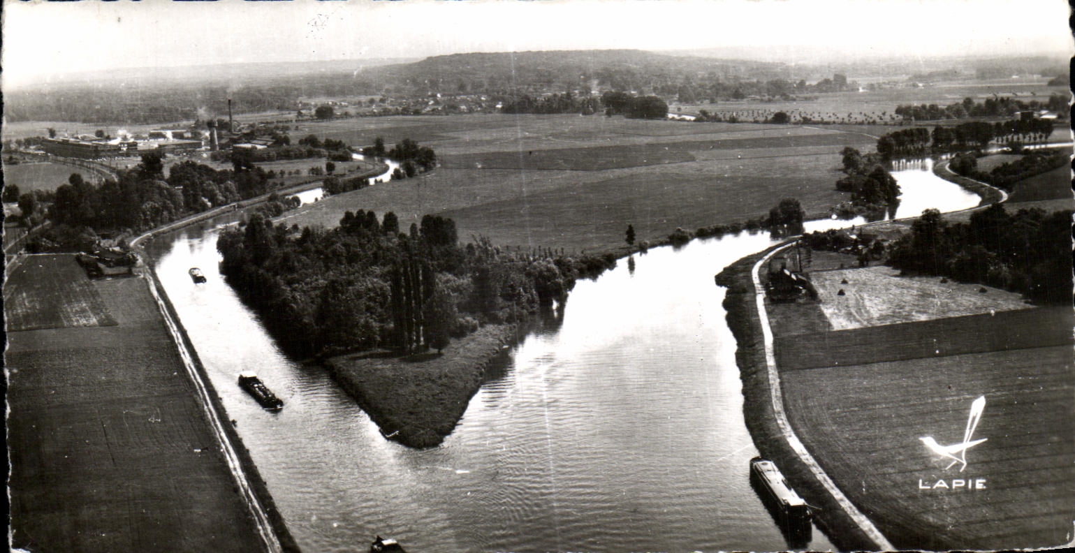 Le Bassin de la Seine — Confluent de l'Oise et de l'Aisne — Compiegne (Oise) — éditeur LAPIE