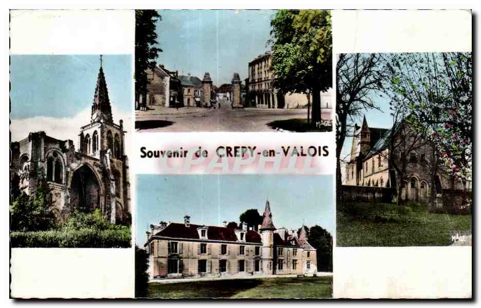 CPSM Crepy En Valois (Oise)
