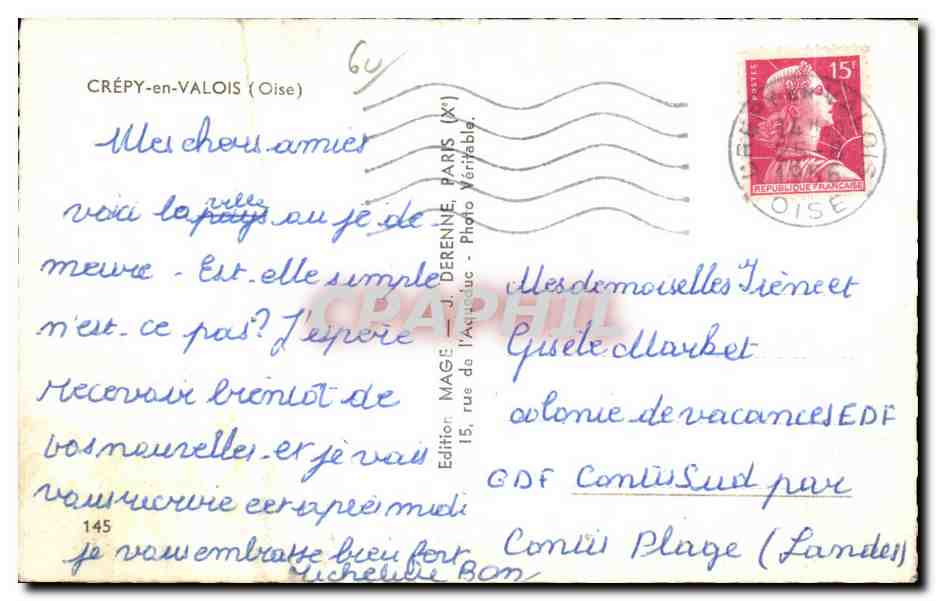 CPSM Crepy En Valois (Oise) — Reverso