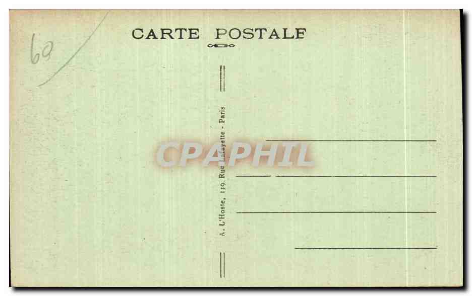 CPA Foret d Ermenonville (Oise) La Mer de Sable — Rückseite