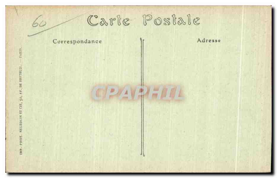 CPA Noyon La Place de I Hotel de Ville The town hall place — Rückseite