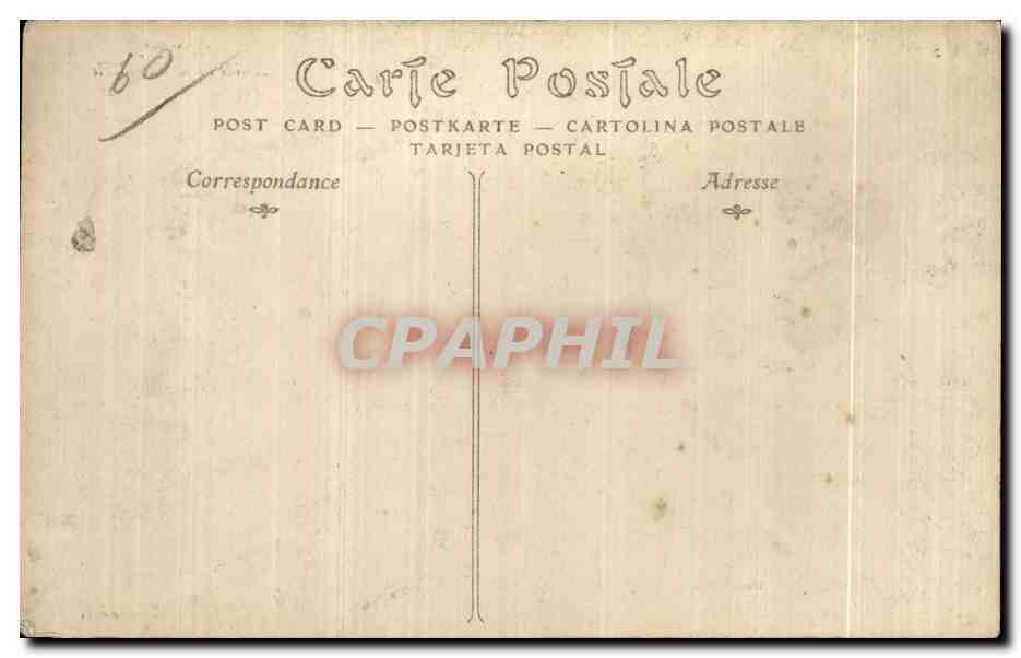 CPA Noyon Abside de la Cathedrale — Rückseite