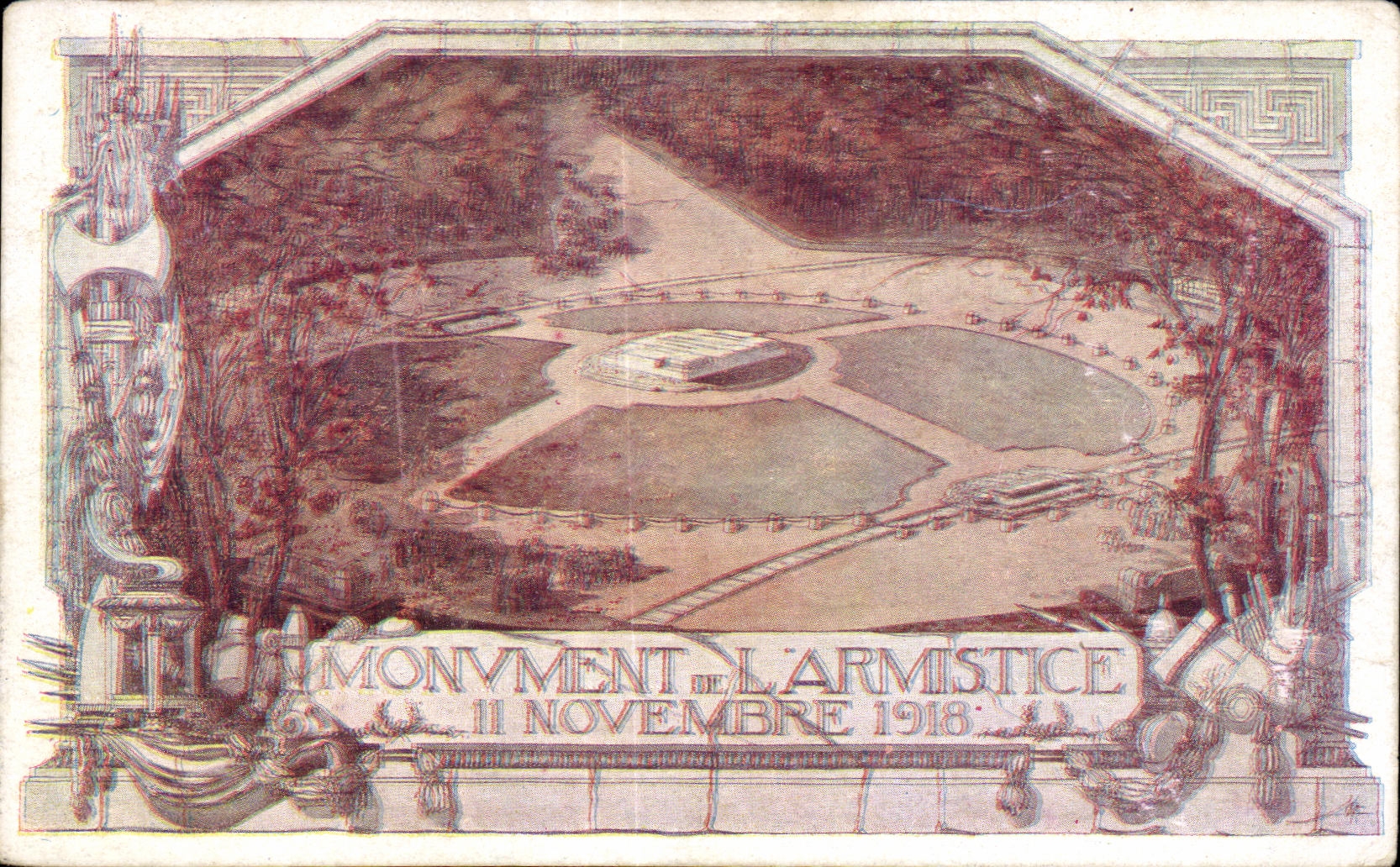 Monument de l'Armistice — 11 novembre 1918 — éditeur non identifié, n° de série 60