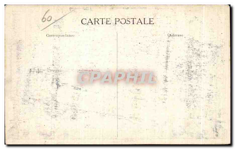 Monument de l'Armistice — 11 novembre 1918 — éditeur non identifié, n° de série 60 — Rückseite