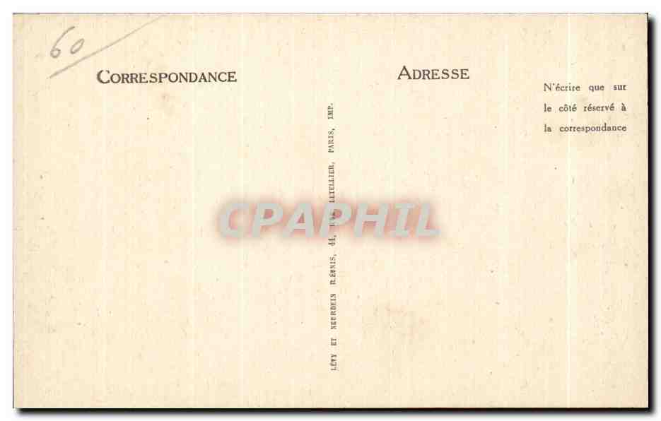Saint-Germer (Oise) — Ancient Abbey, The Holy Chapel, the Rose Window — CPAPHIL 276 — Back