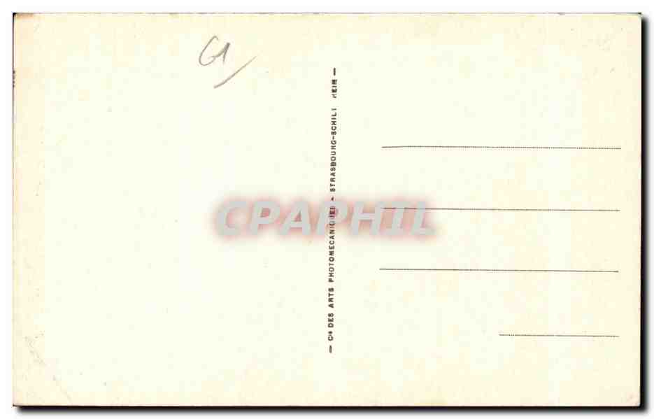 CPA Argentan La Tour Marguerite — Rückseite