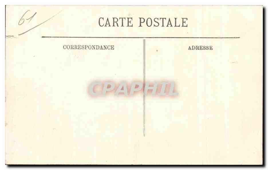 CPA Argentan La Tour Marguerite — Rückseite