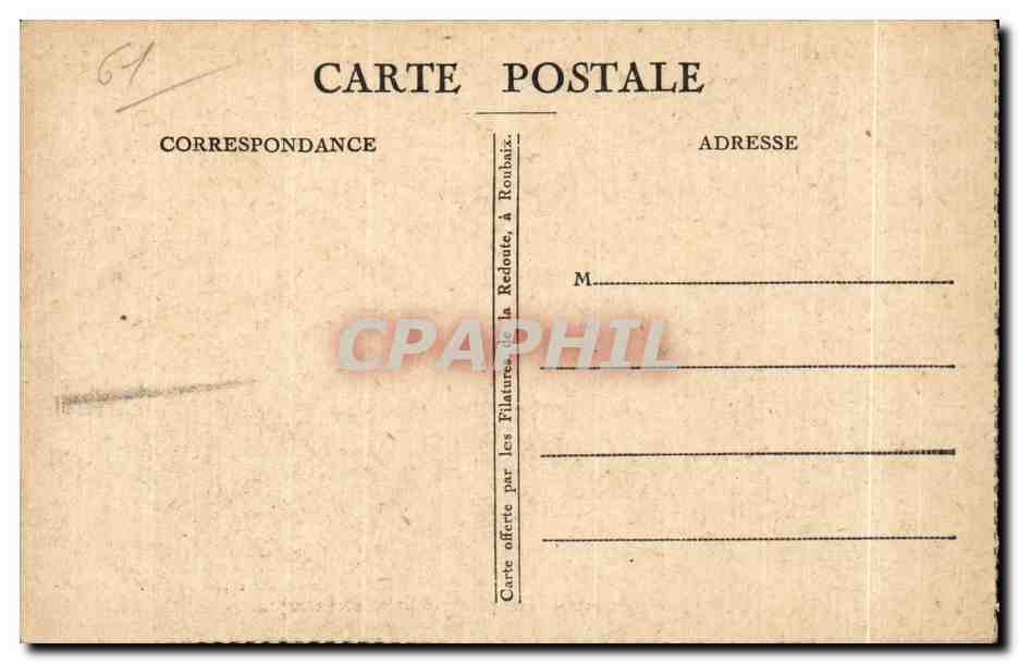CPA Alencon (Orne) Vue generale prise au barrage — Rückseite