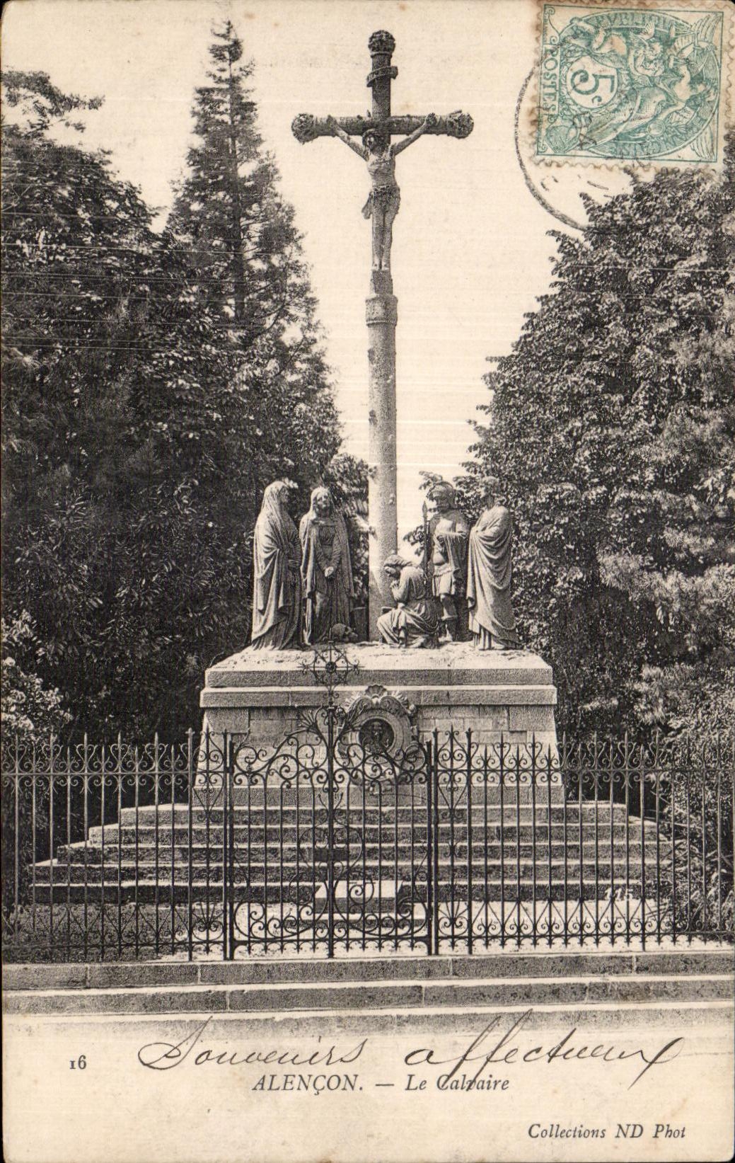 CPA Alencon Le Calvaire