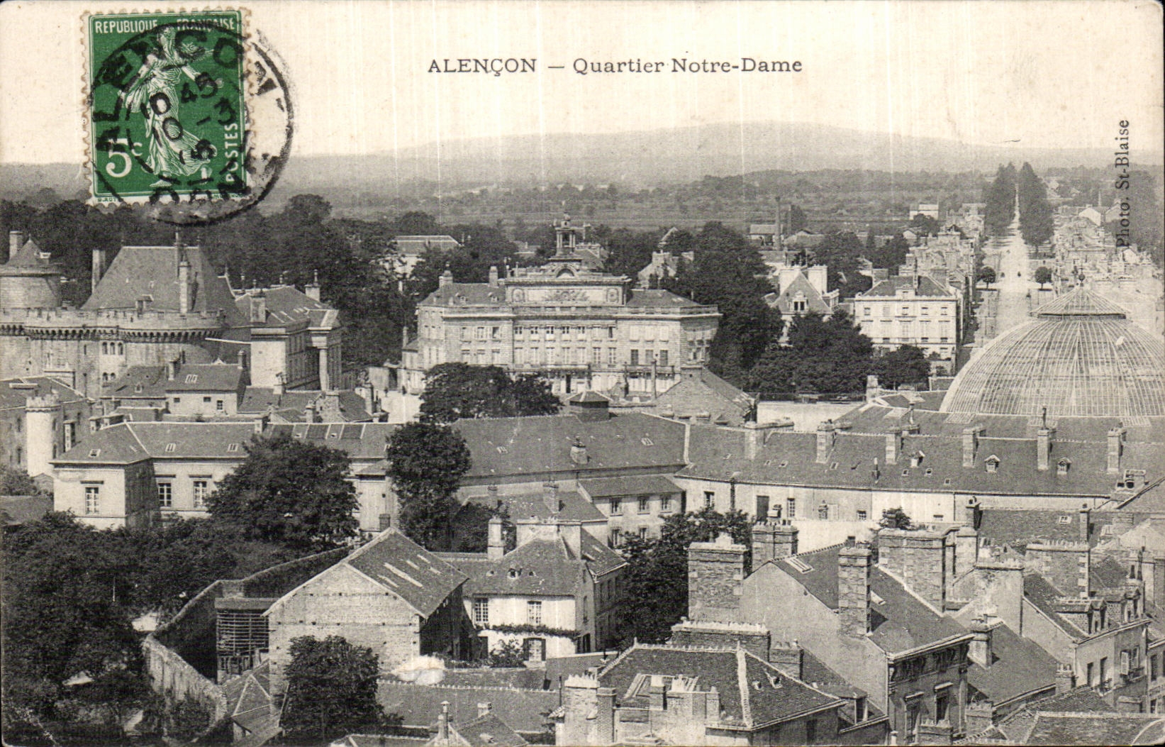 CPA Alencon Quartier Notre Dame