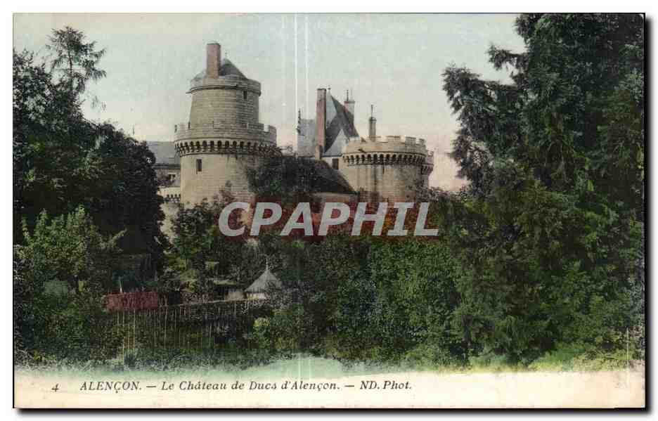 CPA Alencon Le Chateau de Ducs D Alencon