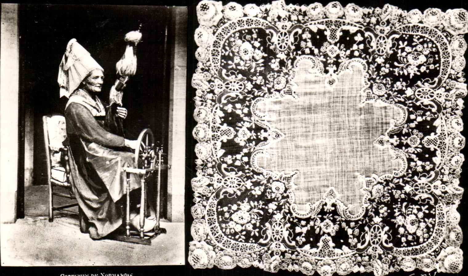 CPA Alencon Ecole Dentelliere du Point D Alencon Folklore Costume