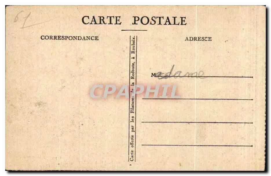 CPA Alencon Vue Generale Prise Au Barrage — Rückseite