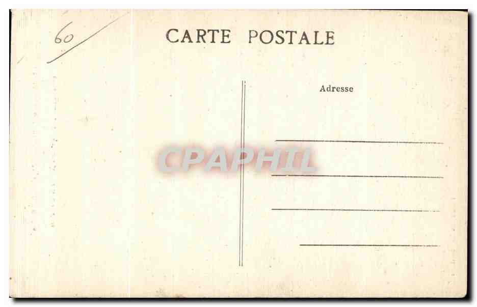 CPA Morienval L Abside de L Eglise Ancience Chapelle — Rückseite