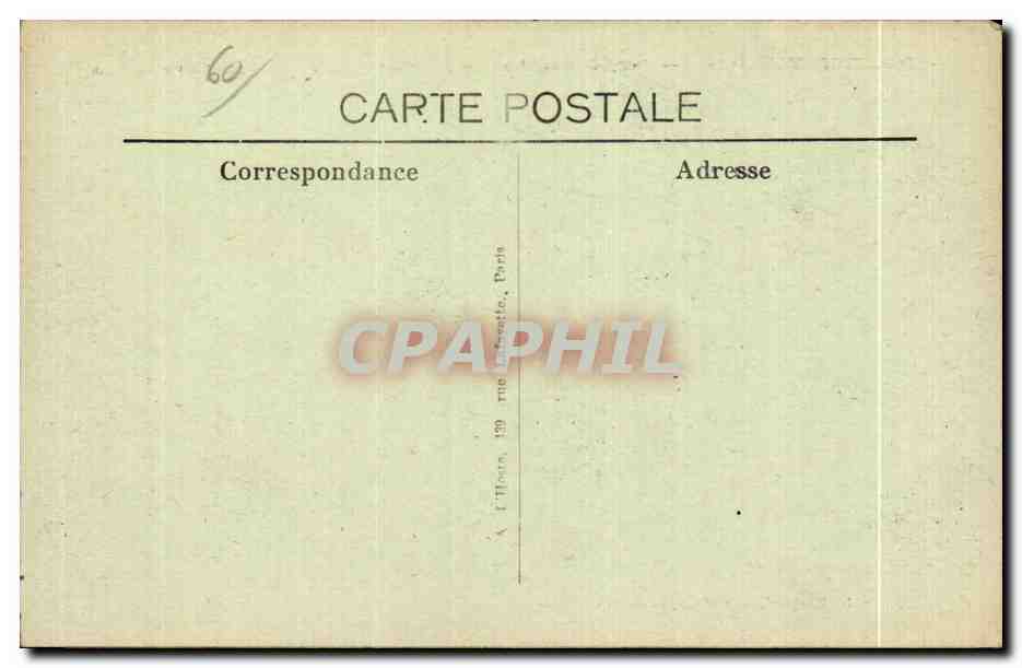 CPA Mortefontaine (Oise) (Propriete du Duc de Gremont) — Rückseite