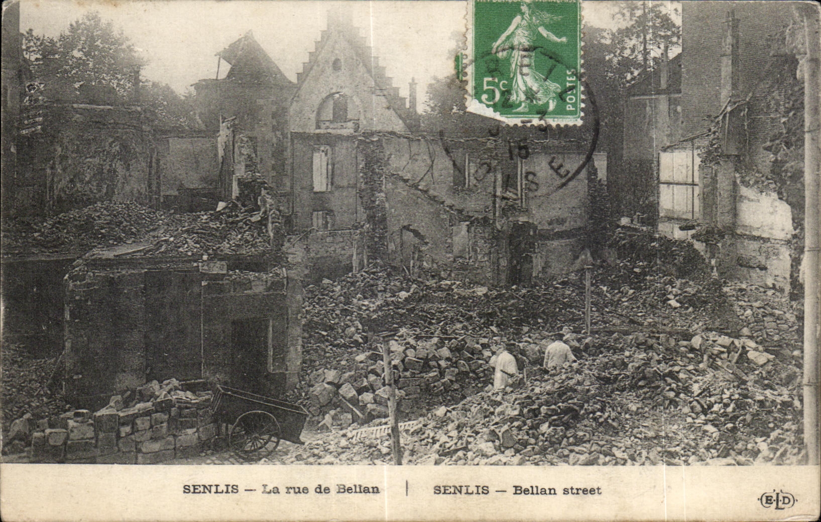 SENLLIS — La rue de Bellan — E.D. éditeur