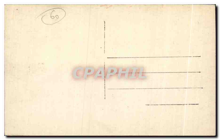 Senlis — Ruines du bombardement — Coll. P.R. 1.60 — Rückseite