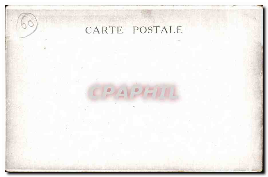 CPA Senlis Apres le passage des Allemands — Rückseite