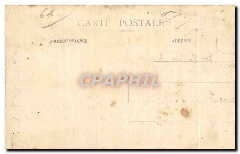CPA Other La Grande Trappe pres Mortagne (Orne) Moine boulanger — Rückseite