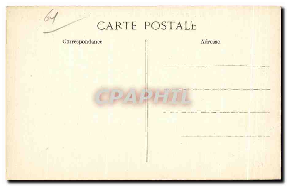 Bagnoles-de-l'Orne — Le Casino et le Lac — n° 156 — Verso