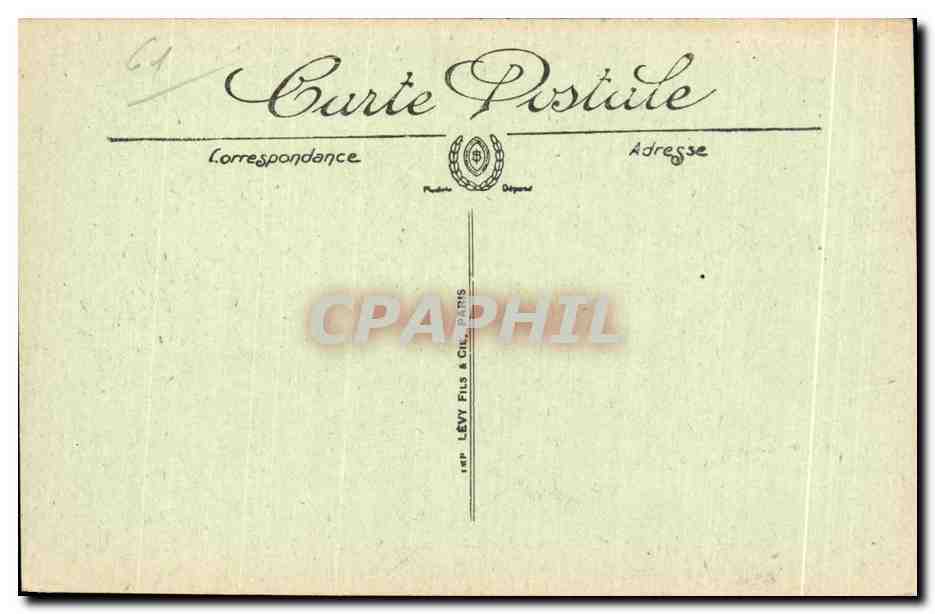 Bagnoles-de-l'Orne — Un Bosco con l'Establishment Termale — LL — Verso