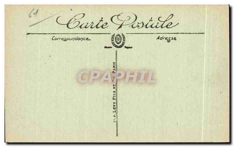 CPA Bagnoles De L orne Sous Bois Dans le Parc de l Etablissement LL — Rückseite