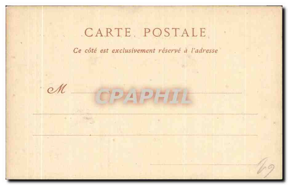CPA Bagnoles De L orne Le Chateau du Bois Thibault ND Pbot — Rückseite