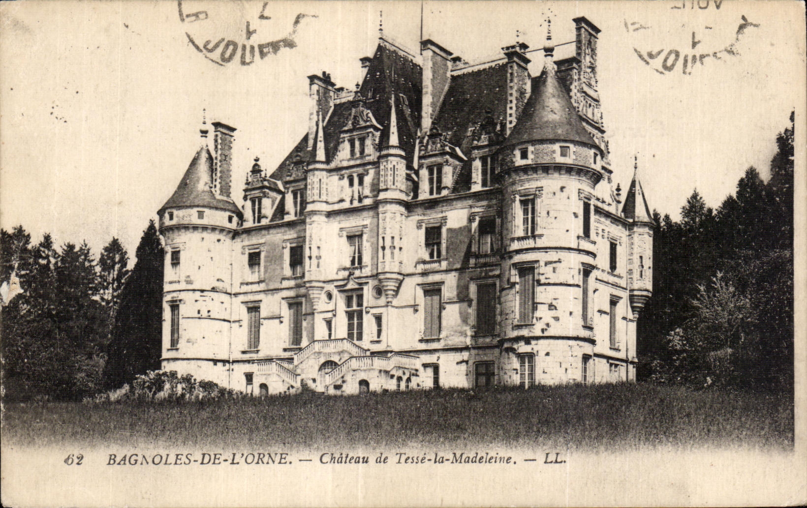 CPA Bagnoles De L orne Chateau de Tesse la Madeleine LL