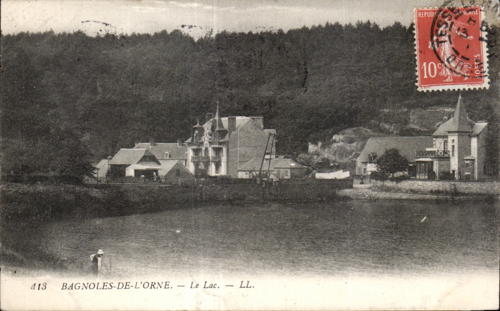 CPA Bagnoles De L orne Le Lac LL