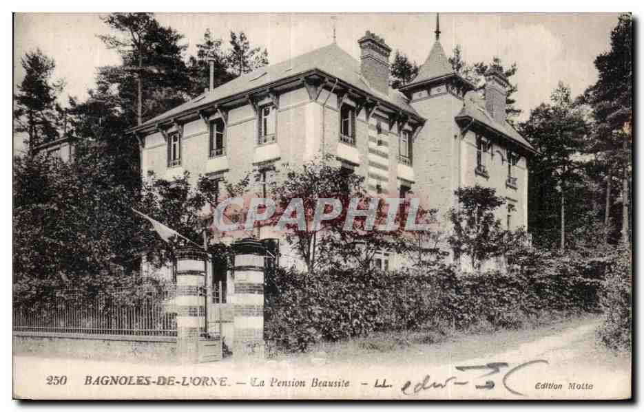 Bagnolles-de-l'Orne — Die Pension Beausite — Edition Matte