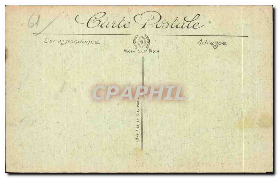 Bagnolles-de-l'Orne — Die Pension Beausite — Edition Matte — Rückseite