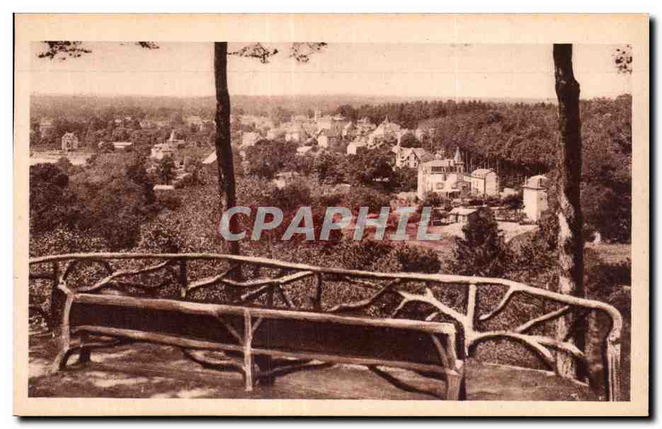 CPA Bagnoles De L orne Tesse La Madeleine Vue Du Parc De L Etablissement Thermal LL