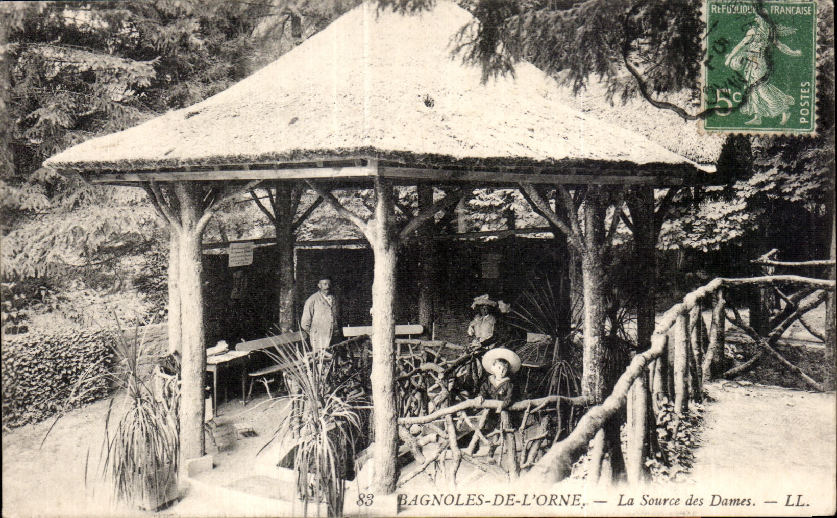 Bagnolles-de-l'Orne — La Source des Dames — LL. — n°83