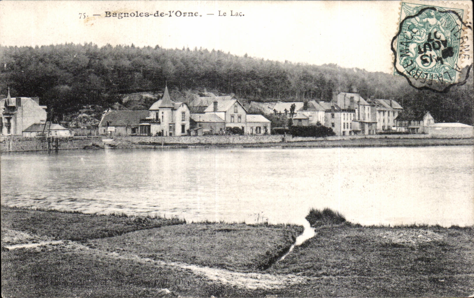 CPA Bagnoles De L orne Le Lac