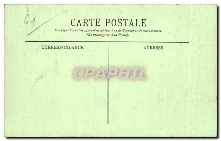 CPA Bagnoles De L Orne La Grand Place LL — Rückseite