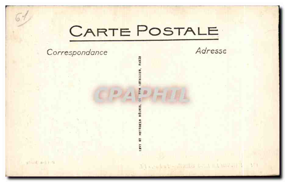 CPA Bagnoles De L Orne La Lac LL — Rückseite