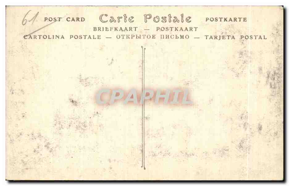 CPA Bagnoles De L Orne Palace Hotel ND Phot — Rückseite