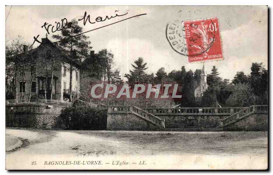 Bagnolles-de-l'Orne — L'Église — LL. — Éditeur LL. n°25