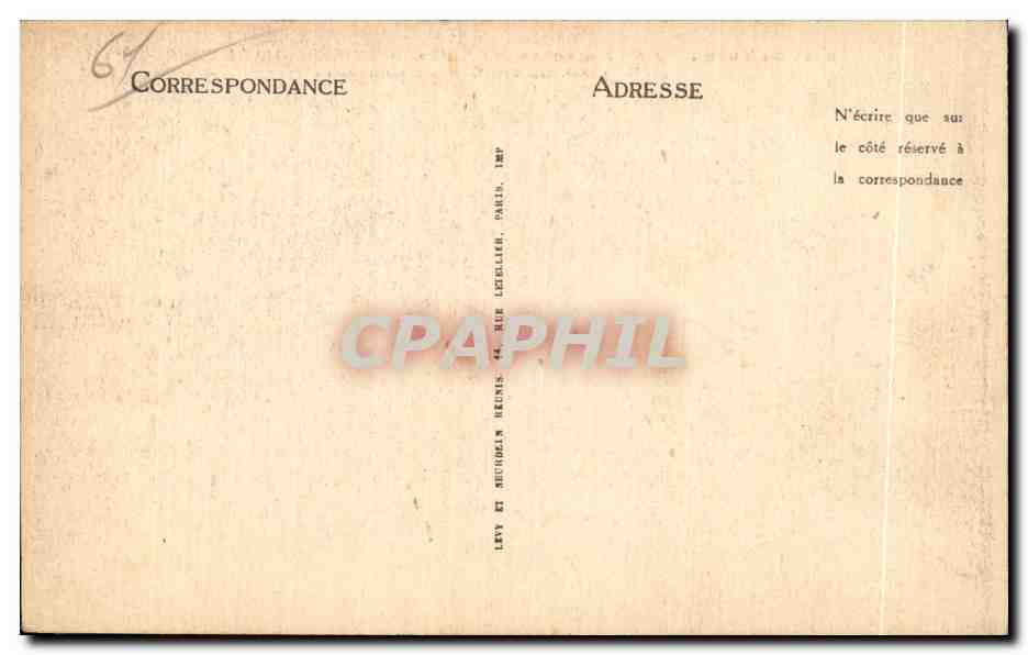 CPA Stalion Thermale de Bagnoles De L Orne bis Tesse La Madeleine Tesse La Madeleine Le chateau — Rückseite