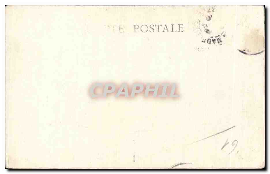 CPA Bagnoles De L Orne Hotel des Thermes L Entree — Rückseite