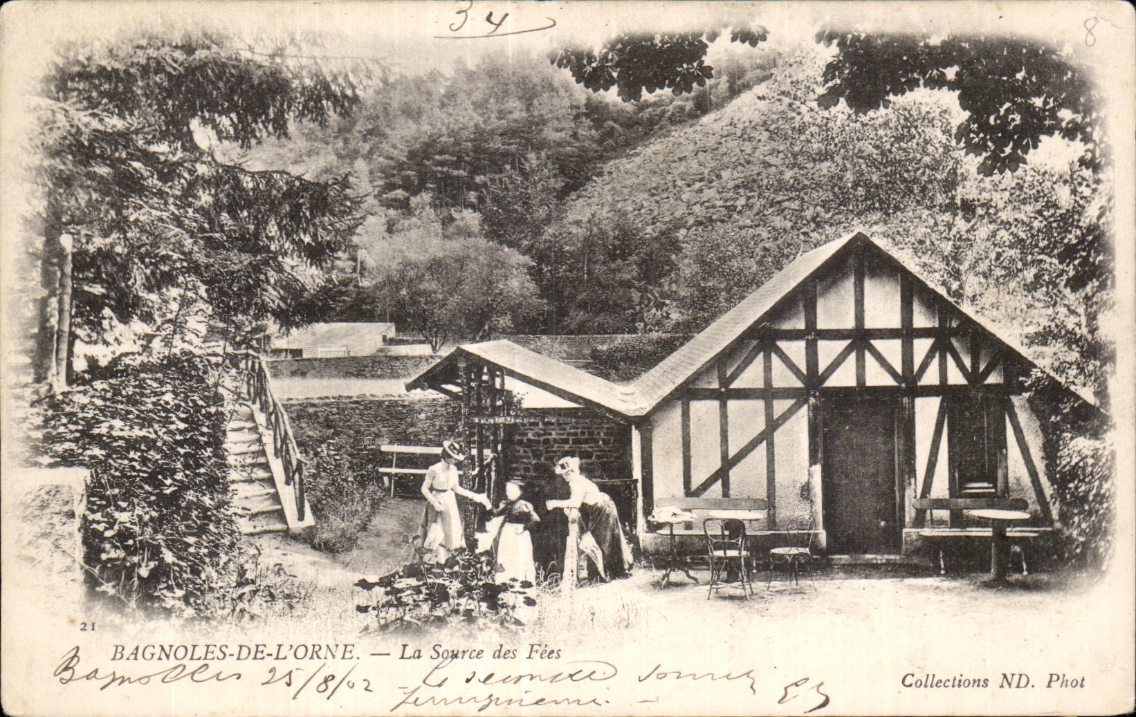 Bagnolles-de-l'Orne — La Source des Fées — Collections ND. Phot