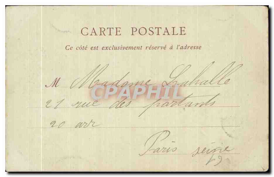 CPA Bagnoles De L Orne Le Grand Hotel Vue Prise du Casino ND Phot — Rückseite
