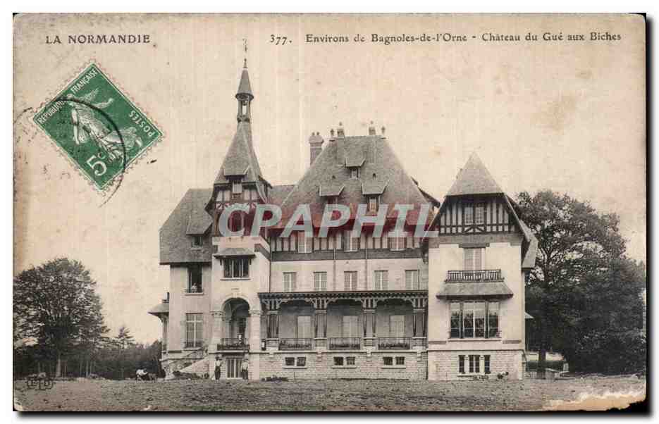 Dintorni di Bagnoles-de-l'Orne - Castello del Gué aux Biches — La Normandia, n°377