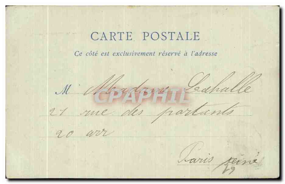 CPA Bagnoles De l Orne Etablissement Thermal la Grande Source ND Phot — Rückseite